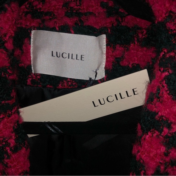 Fringe Houndstooth Coat - Picture 7 of 7